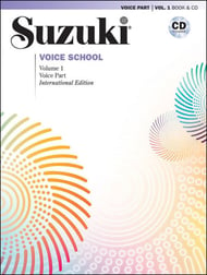 Suzuki Voice School, Vol. 1 Vocal Solo & Collections sheet music cover Thumbnail